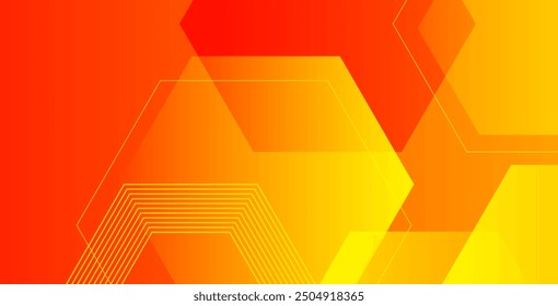 Abstract orange geometric background. Modern shape concept. Eps10 vector