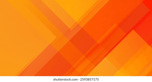 Abstract orange geometric background. Modern shape modern