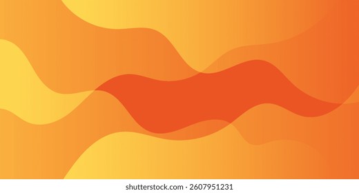 Abstract Orange geometric background. Modern background design. Liquid color. Fluid shapes composition. Fit for presentation design. website, basis for banners, wallpapers, brochure, posters