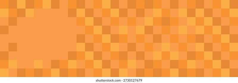 Abstrakter orangefarbener geometrischer Hintergrund. Modernes Farbverlauf-Design für Grafikdesign, Hintergrund, Webdesign, Poster, Banner, Buch. Vektorgrafik
