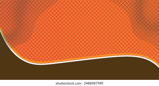 Fondo de Anuncio geométrico naranja Abstractas. Fondo de efecto sunburst de cómic naranja con semitonos. Adecuado para Plantillas, Anuncios de ventas, eventos, anuncios, Web y encabezados