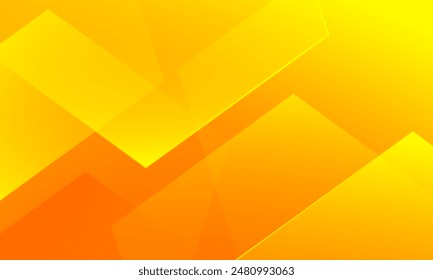 Fondo de diseño de Anuncio geométrico naranja Abstractas. Ilustración vectorial