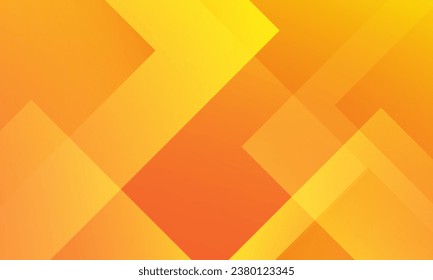 Abstract orange geometric gradient background. Vector illustrtaion