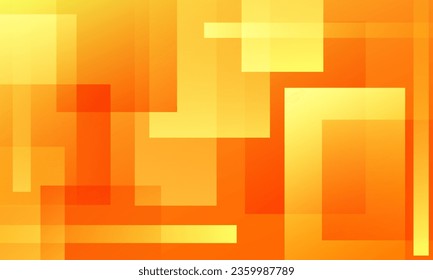 Abstract orange geometric shape background. Eps10 vector