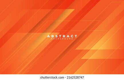 Abstract Orange Geometric Shape Overlay Layer Background