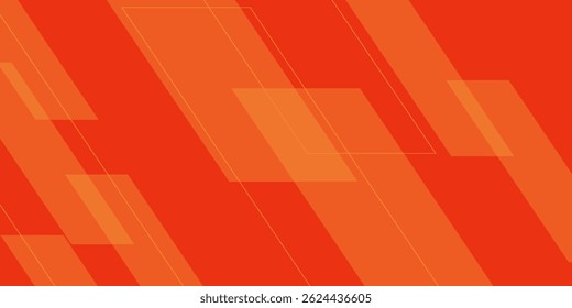 Abstract orange geometric shape overlay layer background
