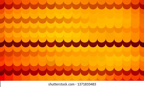 Abstract Orange Geometric Shapes Background