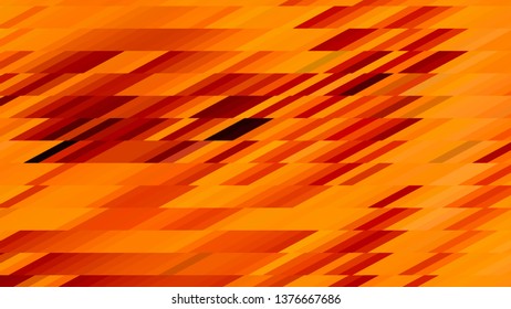 Abstract Orange Geometric Shapes Background