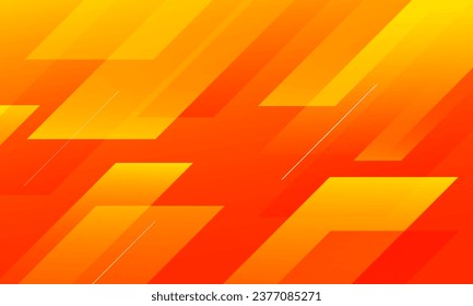 Abstract orange geometric shapes background. Eps10 vector