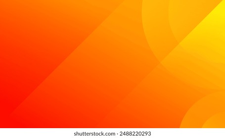 Abstract orange geometric shapes background. great for fashion, poster, web, banner, page, cover, social, media, card