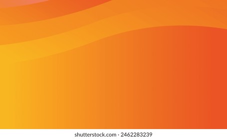 abstract orange geometric shapes composition background. ideal for social media, banner, card, advertisement. Vector illustration
