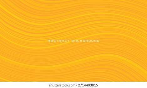 Fondo de línea ondulada geométrica naranja Abstractas