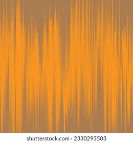 Abstract Orange Glitched Background and Pattern