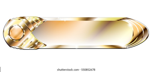 Abstract orange and gold background with space for your text. Vector illustration.