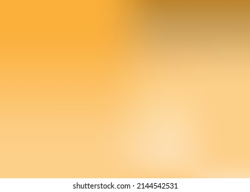 Anaranjado abstracto, fondo dorado. Ilustración vectorial.