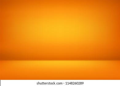 abstract orange gold backgrounds gradient vector illustration, room, interior, display products