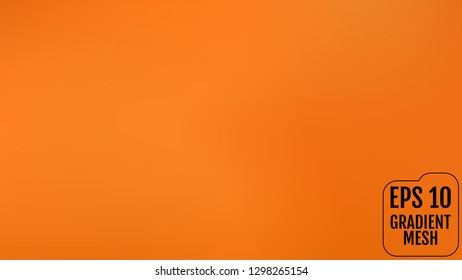 Abstract orange and gold blurred gradient background with light. Holiday backdrop. Vector illustration. Celebration concept for your graphic design, banner, poster, user interface or app.