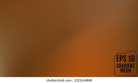 Abstract orange and gold blurred gradient background with light. Holiday backdrop. Vector illustration. Celebration concept for your graphic design, banner, poster, user interface or app.