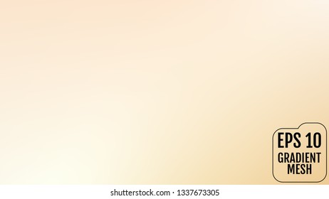 Abstract orange and gold blurred gradient background with light. Holiday backdrop. Vector illustration. Celebration concept for your graphic design, banner, poster, user interface or app.