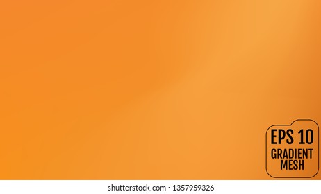 Abstract orange and gold blurred gradient background with light. Holiday backdrop. Vector illustration. Celebration concept for your graphic design, banner, poster, user interface or app.