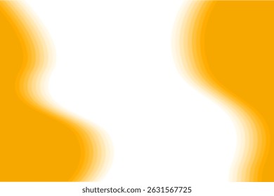 Abstract Orange Gradation Arch Background Design