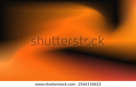 Abstract orange gradient background. Colorful gradient abstract illustration in blur style.