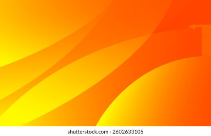 Abstract orange gradient background design. Vector illustration
