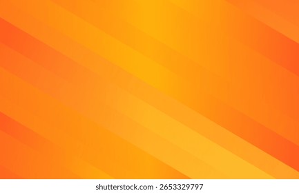 Abstrato laranja gradiente fundo design com listras. Banner mínimo de vetor. Textura elegante colorida.