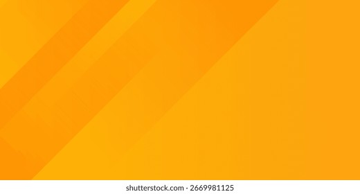 Abstract Orange Gradient Background with Diagonal Lines