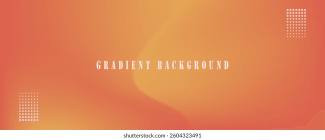 abstract orange gradient background. eps10