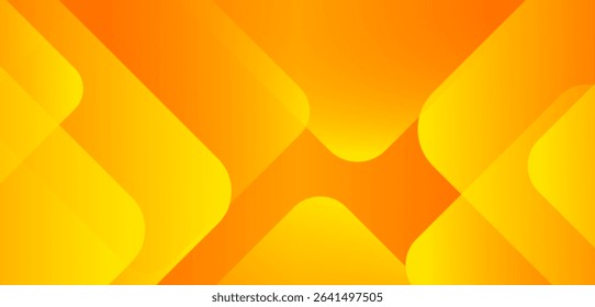 Abstract orange gradient background with geometric square shapes pattern. Perfect for poster, banner, templates, company, business, branding. Vector EPS10.