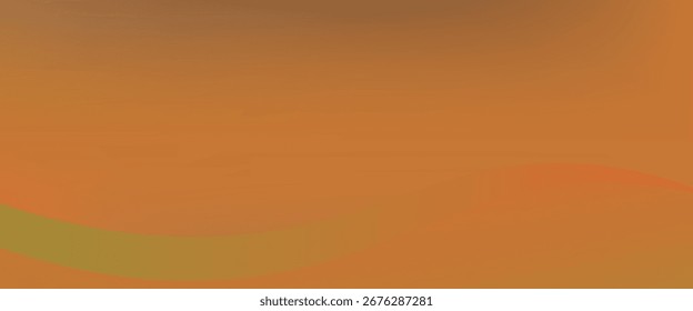 An abstract orange gradient background with a subtle wave design and a soft color blend. Perfect for banners, presentations, and business. eps10.