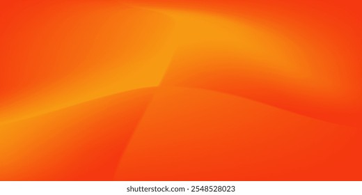 Abstract orange gradient background, with trendy geometric graphic design. Simple minimal square and dots halftone yellow and orange gradient 