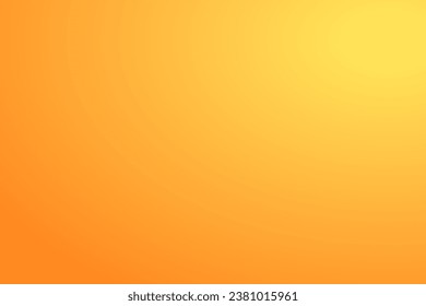 Abstract orange gradient background. Vector illustration.