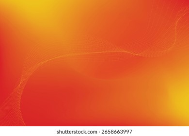 Abstract orange gradient banner. EPS10