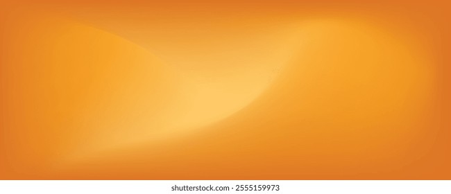 Abstract orange gradient banner template.	