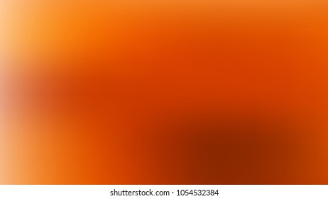 Abstract Orange Gradient blurred vector background.