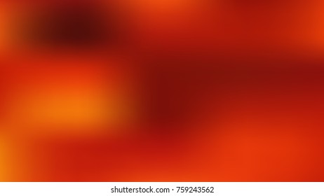 Abstract Orange Gradient Blurred Vector Background