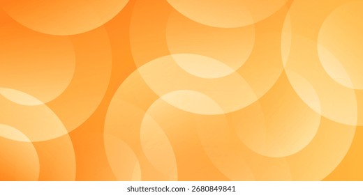 Plano de Fundo Abstrato do Círculo de Gradiente Laranja. 
Terno para banner, web, brochura, cartaz e apresentação