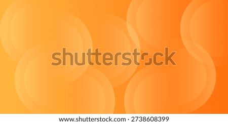 Abstract Orange Gradient Circle Pattern Background