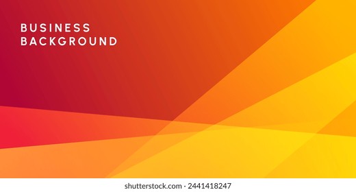 Abstract orange gradient color with elegant shape and paper slice background