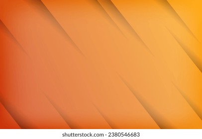 Abstract orange gradient diagonal slice shadow background for flyer, banner, web.