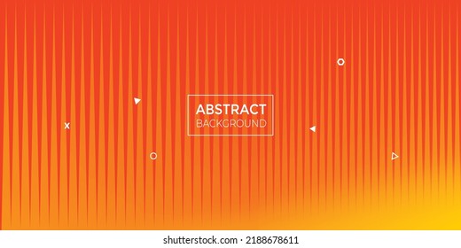 Abstract Orange Gradient Futuristic Background Effect Design