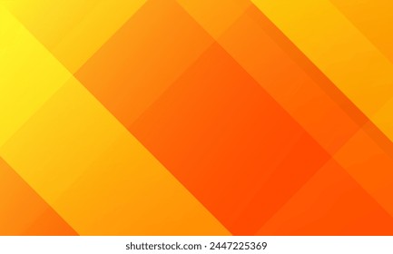 Abstract orange gradient geometric background. Vector illustration