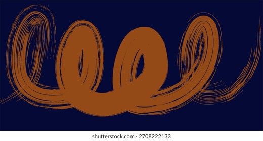 Abstract orange gradient illustration background