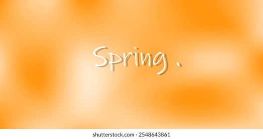 Gradiente naranja Abstractas con una composición de color suave mínima, Plantilla de fondo naranja para Fondo de pantalla de Web . Vector.