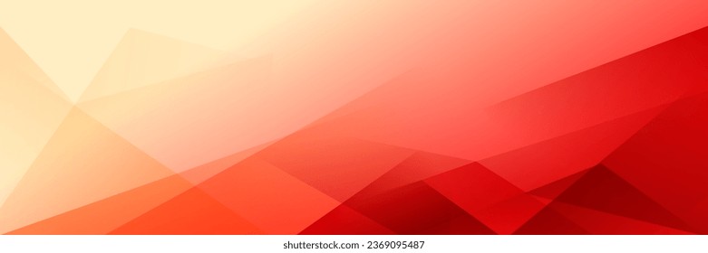 Abstract orange gradient Red Geometric banner design background.