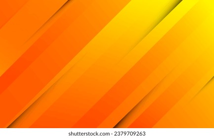 Abstract orange gradient shapes background. Dynamic shapes composition. Eps10 vector