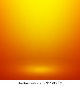 Abstract orange gradient. Used as background for product display.