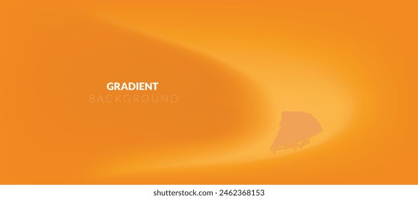 Abstract orange gradient vector background.
